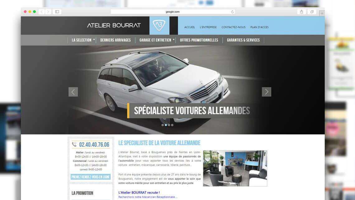 creation site web pour revendeur automobile