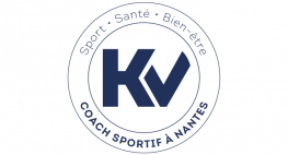 Kagency a réalisé le logotype de KV Coach Sportif à Nantes