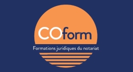Coform, le site web de formations pour le notariat réalisé par Kagency Nantes