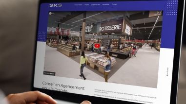Création du site internet de l'Agence SKS par Kagency Nantes