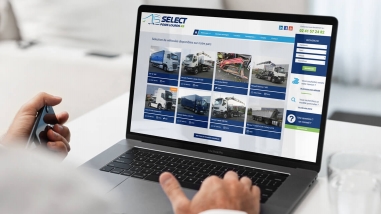 Création du site web Select Poids Lourds Angers par Kagency Nantes