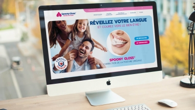 Création du site marchand de Spoony Gloss® par Kagency Nantes