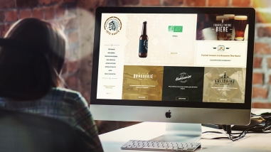 Création du site web de la Brasserie Tête Haute par Kagency Nantes