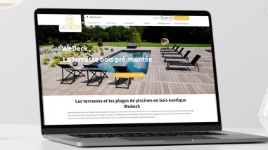 Création du site internet de Wedeck par Kagency Nantes