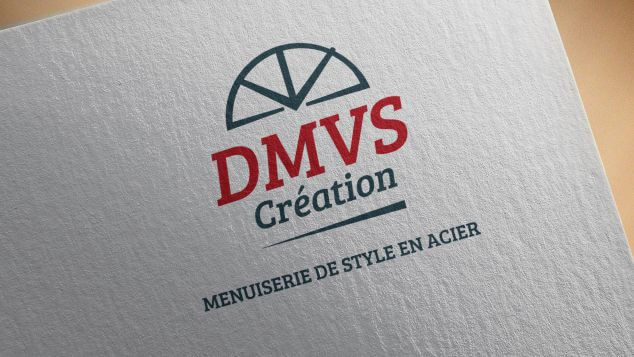 Création logo pour DMVS Création Acier par Kagency Nantes