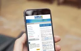SIte web responsive réalisé par Kagency Nantes pour Shipelec