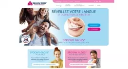 Kagency en charge de la création du web design pour le site internet Spoony Gloss®
