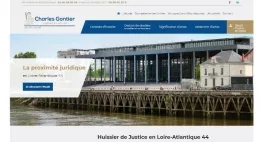 Kagency Nantes réalise le site web Huissier44