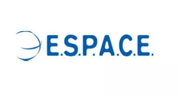 Refonte du logo d'ESPACE Saint-Nazaire par Kagency, agence web à Nantes