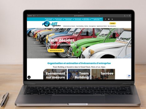 Création du site internet AMT Organisation