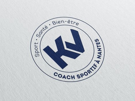 Création d'identité graphique pour kv coach sportif à Nantes