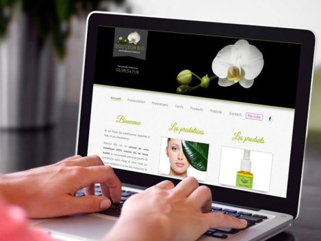 Création du site internet de Douceur Bio