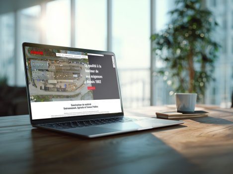 Refonte du site THIEVIN, constructeur de matériels agricoles, environnementaux et TP