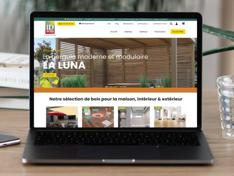Refonte du site e-commerce ID Bois