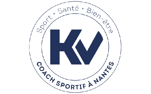 Kagency a réalisé le logotype de KV Coach Sportif à Nantes