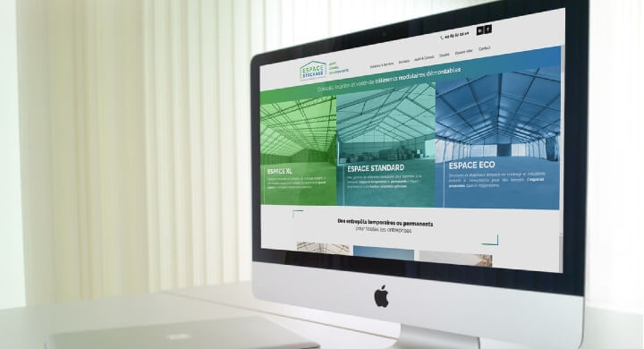Le site internet B to B d'ESPACE STOCKAGE Nantes par Kagency Le site internet B to B d'ESPACE STOCKAGE Nantes par Kagency