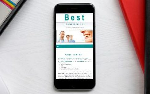 Best Télésecrétariat compatible mobile avec le Responsive Design réalisé par Kagency Nantes