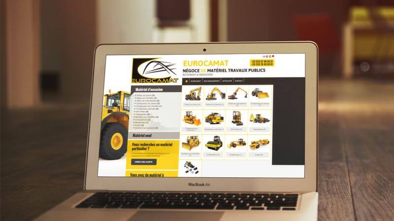 Kagency Nantes réalise le site web d'Eurocamar Kagency Nantes réalise le site web d'Eurocamar