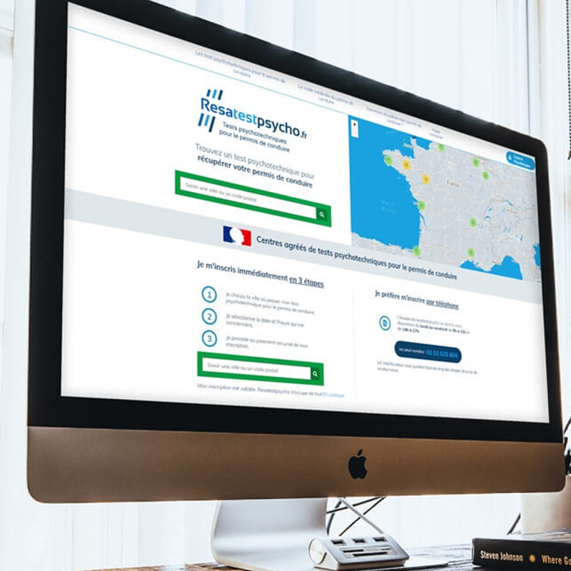 Développement d’une plateforme web d’inscription à des tests par Kagency Nantes