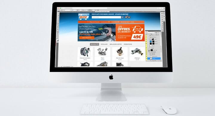 La maquette du futur site marchand du spécialiste de la pièce détachée automobile a été validée.|Copa.jpg