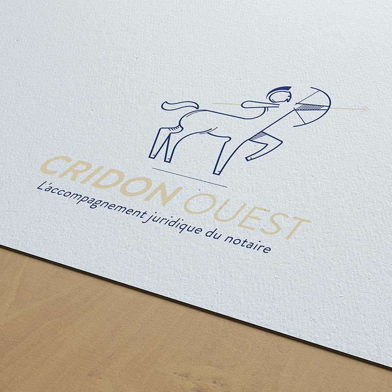 Création du nouveau logo du CRIDON Ouest par Kagency Nantes