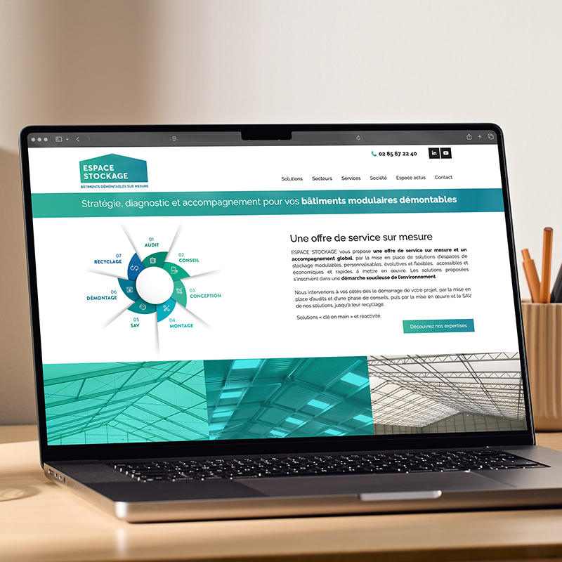 Témoignage d’Espace Stockage sur l’agence web Kagency Nantes