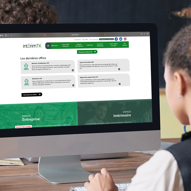 Avis  d'Intérim TK sur l'agence web Kagency Nantes