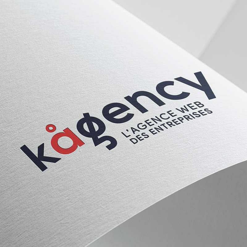 Refonte du logo de Kagency, l’agence web des entreprises à Nantes