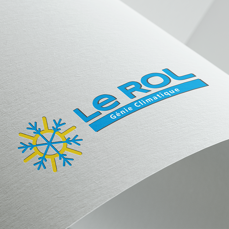 Kagency Nantes en charge de la création du logo de LE ROL Génie climatique