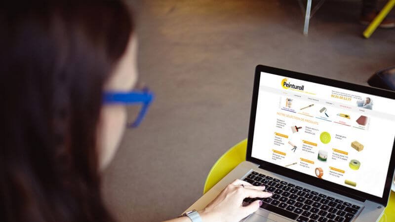 Kagency réalise le site web de Peinturoll