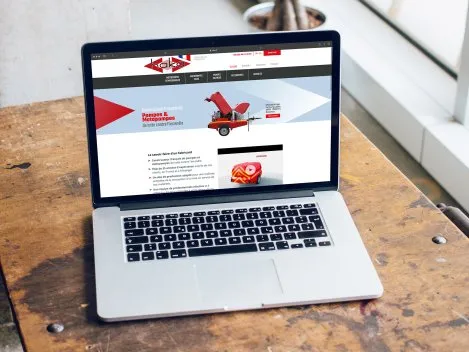 Création de site web et espace client sécurisé en responsive design Refonte du site web de la société Haka par Kagency Nantes
