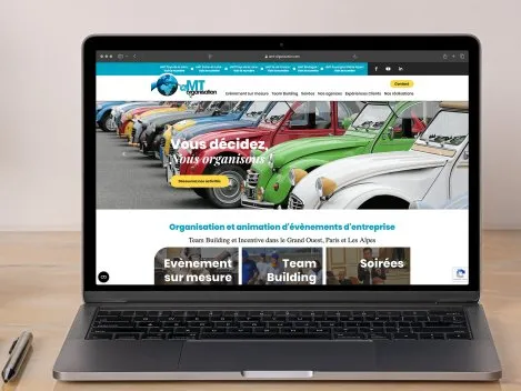 Création du site internet AMT Organisation