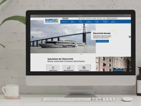 Refonte de site internet pour shipelec