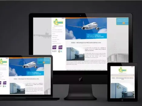 Création du nouveau site responsive Rabas