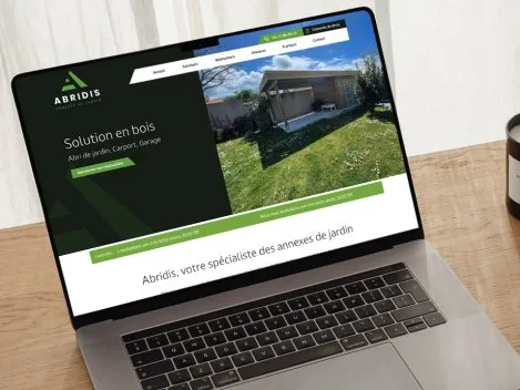 Refonte du site internet Abridis Pornic