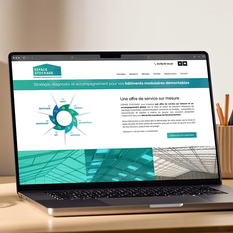 Témoignage d’Espace Stockage sur l’agence web Kagency Nantes