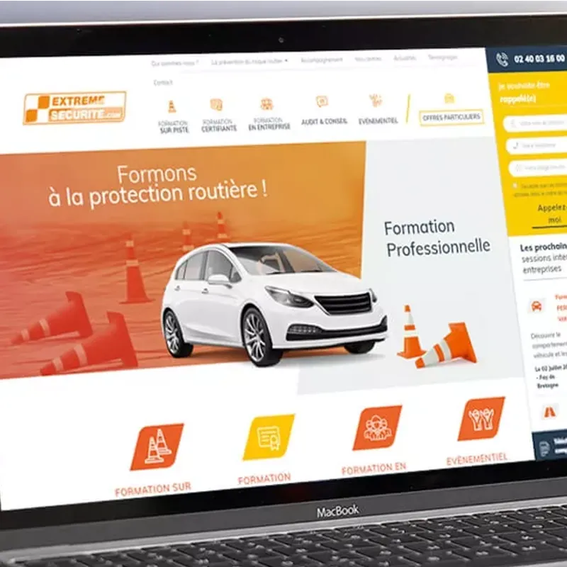 Avis d'Extrême Sécurité sur l'agence web Kagency Nantes