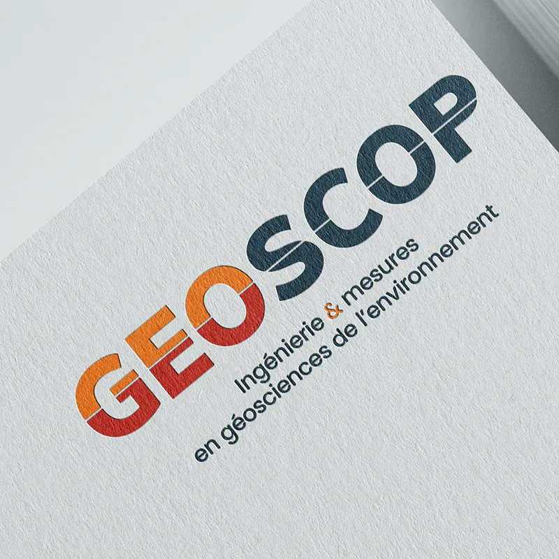 Refonte de logo pour GÉOSCOP par Kagency Nantes