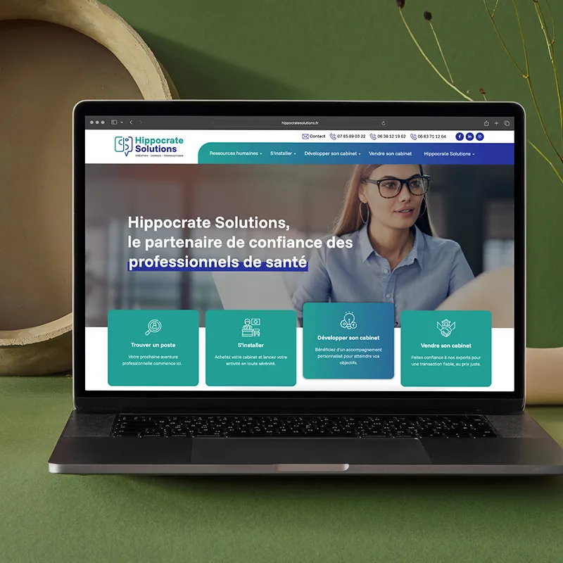 Témoignage d’Hippocrate Solutions sur l’agence web Kagency Nantes