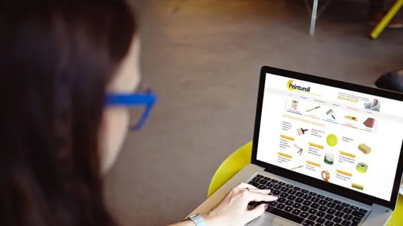 Kagency réalise le site web de Peinturoll