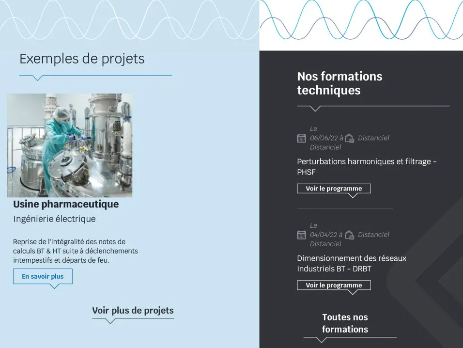 Création de site internet responsive pour EFICAM Création de site internet responsive pour EFICAM