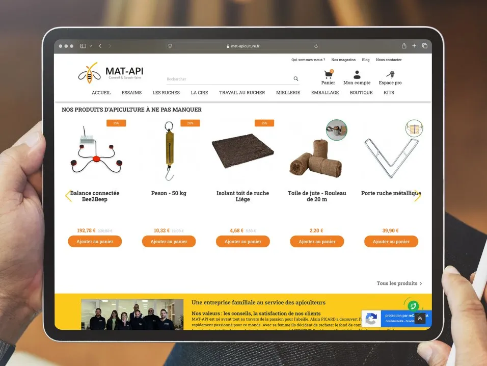 Création de site e-commerce PrestaShop