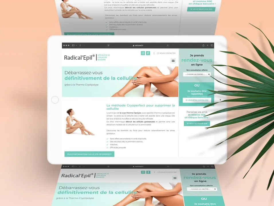 Création de site web compatible mobile